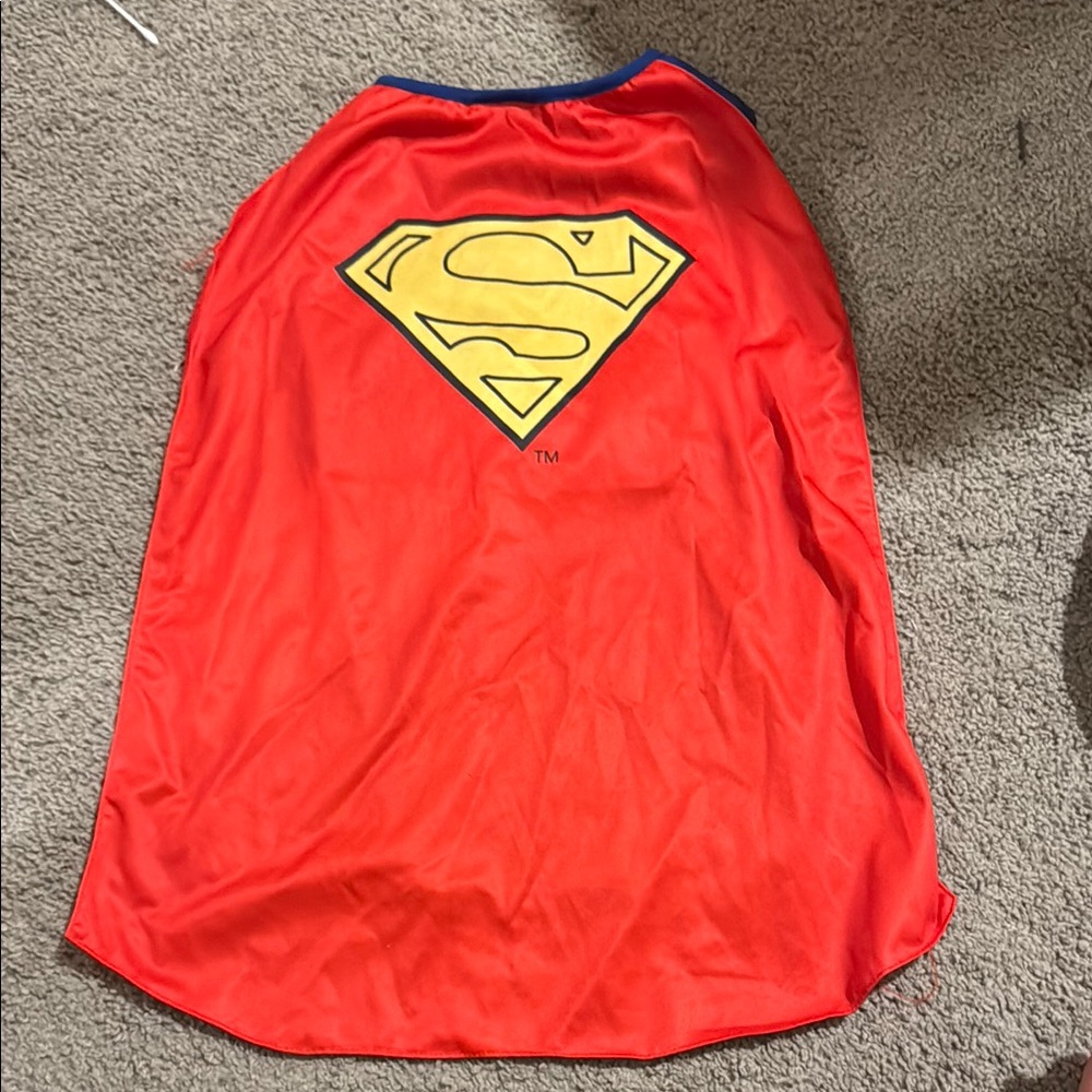 Superman Dogs Costume with Cape